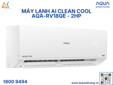 Máy lạnh AQUA AI Clean Cool AQA-RV18QE - 2HP